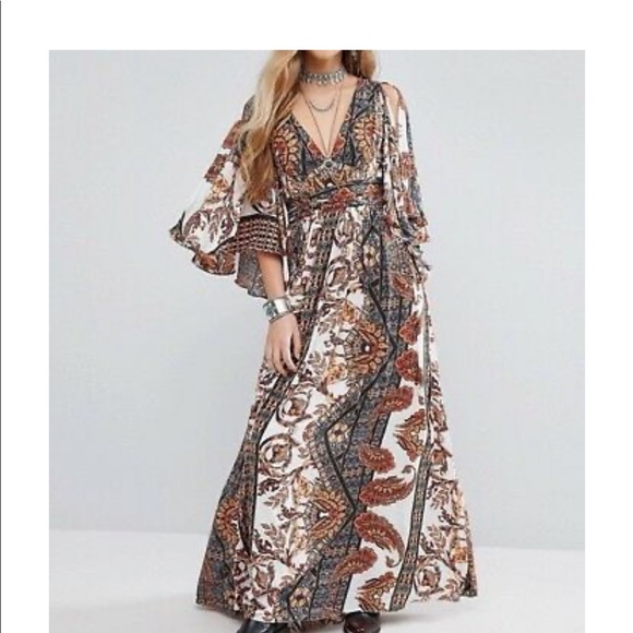 Free people bohemian maxi - Picture 6 of 8